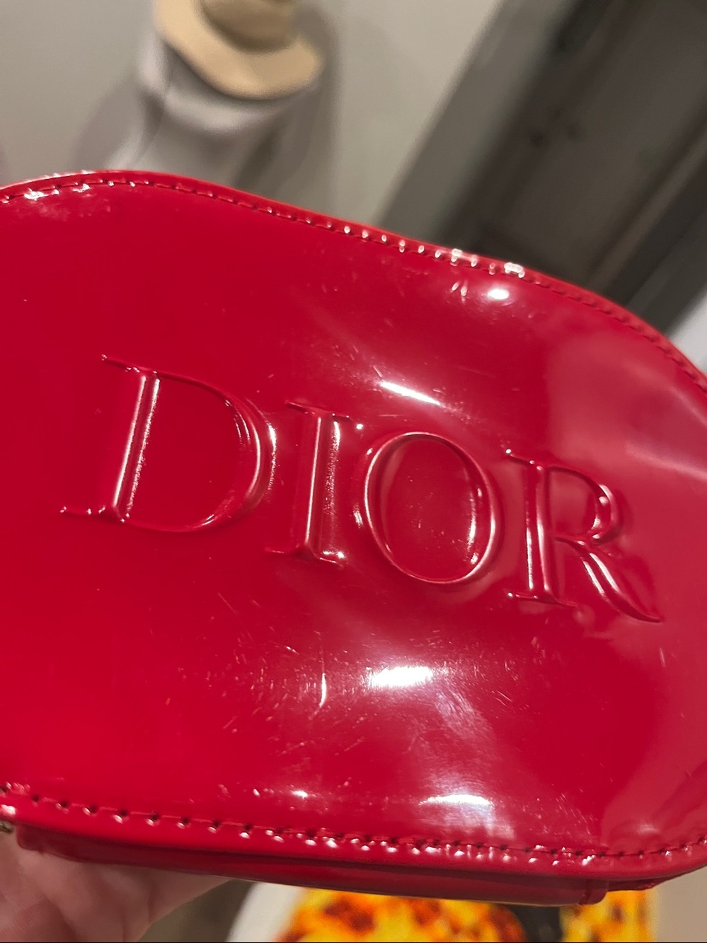 DIOR Beauty Case Patent Red - Picture 13 of 17